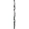 Ekena Millwork Peralta Ceiling Medallion (Fits Canopies up to 4 5/8"), 17 3/4"OD x 3 1/8"ID x 1"P, Platinum CM17PEPLS - alternate 3